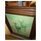 4 Framed Pictures-Largest 24x27.5"