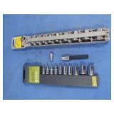 Craftsman 18" Drive Socket Set&Evolv 114" Drive