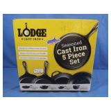 NIB Lodge Cast iron 5 Pc Set