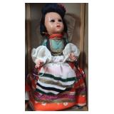 Vintage Italian Made Souvenir Dolls,21.5"