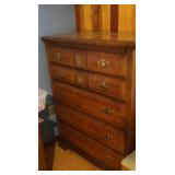 Wooden Chest of Drawers 36x17.5x47.5"