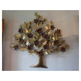 3-D Metal Wall Sculpture,approx 41x36"