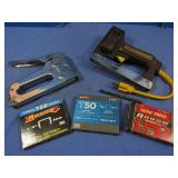 2 Staple Guns(1 Model T-50),1 Arrow ETF-50 w/some