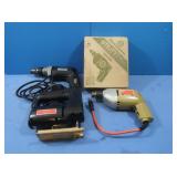 B&D .38" Drill,Craftsman .50" Sabre Saw&Craftsman