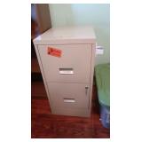 Metal Filing Cabinet 15x18x29" w/lock&key