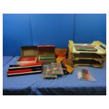 Art Supply Lot-Stacking Trays,Colored