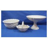 Lenox Pedestal Dish,Bowl&Basket