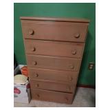 Wooden Dresser 21x12x39"H