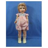 Vintage Composition Doll,27"&Damaged