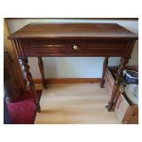 Wood Secretary Desk 32x18.25x30.75"H,Good Cond