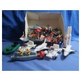Vintage Plastic U.S. Space Figures&Vehicles