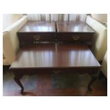 Salem Square Wood Coffee Table,36x20.5x17.5"H&2