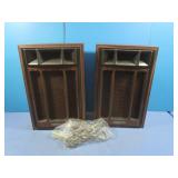 2 Julietta Speakers w/Cords-18x12x6"
