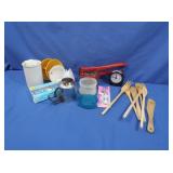 Wooden Spoons,Funnels,Sifter&more