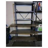 2 Metal Shelving Units(5 shelf-30x11x66"H,4