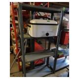 Metal Shelving Unit-29x12x60"H-No Contents