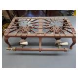Vintage Griswold #32 Dbl Gas Burner