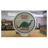 Replica Sinclair Dino Gas Pump Top w/Light