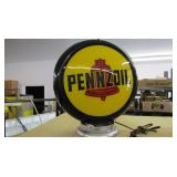Replica Pennzoil Gas Pump Top w/Light