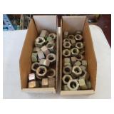 Large Hex Nuts 7/8", 1"