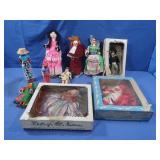 Various Vintage Dolls