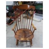 Vintage Wooden Rocking Chair