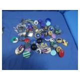 Costume Jewelry-Earring Pairs