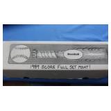 1989 Score Baseball Full Set MINT