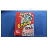 1991 Topps Baseball Wax Pack Box 36 Ct.