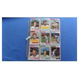 (45) 1974 Topps Baseball Cards VG-EX