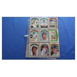(45) 1972 Topps Baseball Cards Good-EX