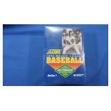 SIB 1992 Score Baseball Series 1 Wax Pack Box 36