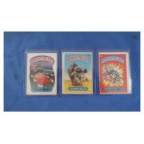1985 Garbage Pail Sticker Cards, Wrappin