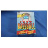 1990 Fleer Baseball Wax Pack Box 36 Ct.