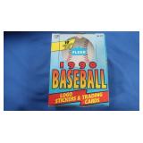 1990 Fleer Baseball Wax Pack Box 36 Ct.