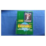 1991 Score Baseball Wax Pack Box 36 Ct.