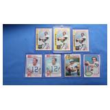 (7) Roger Staubach Cards Good-EX Inc. (3) 1978,