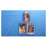 Three High Level NBA Cards inc Kobe Bryant (RC),