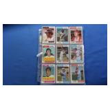 (45) 1974 Topps Baseball Cards VG-EX
