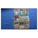 (45) 1975 Topps Baseball Cards EX-Mint