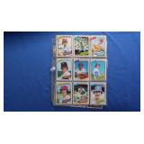 (45) 1980 Topps Baseball Cards EX-NM