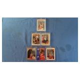 Six NM+-Mint Micael Jordan cards inc. USA Olympic