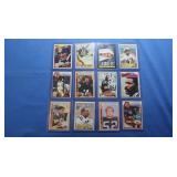 12 VIntage Pittsburgh Steeler cards inc.