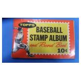 ULTRA RARE 1962 Topps Baseball Stamp Album&Record