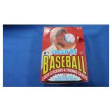 1991 Fleer Baseball Wax Pack Box 36 Ct.