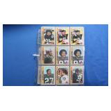 (45) Vintage Pittsburgh Steeler Cards Good-EX