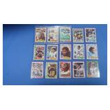 (15) NFL Stars EX-MT Inc. Payton & Taylor RC