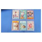 (6) Vintage Football Stars EX-NM Inc. Rice &