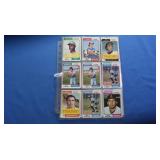 (45) 1974 Topps Baseball Cards VG-EX