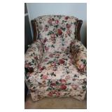 King Hickory Upholstered Armchair 28x32x35" *Good
